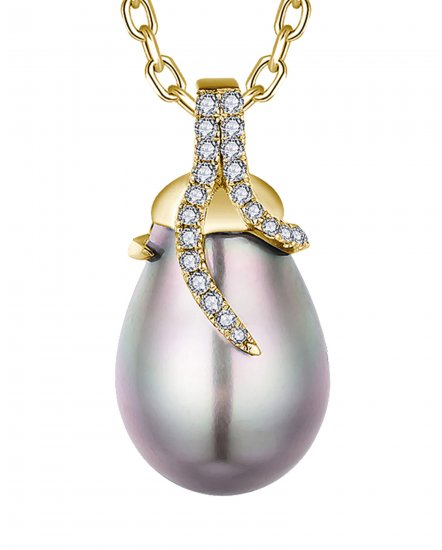PEARL DIAMOND PENDANT (TP3791)